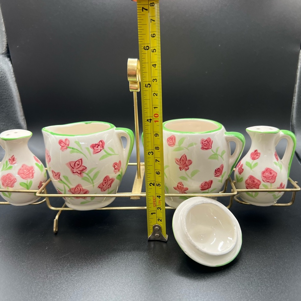 Vintage Japan Ceramic Serving Set  5 piece set   @frances.rushlow - Picture 3 of 11